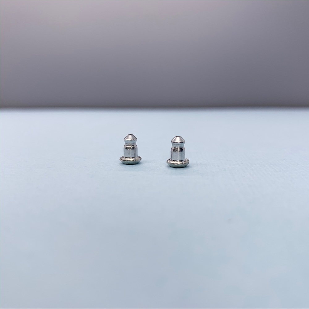 Artist Made Raspberry Tuft Studs | Titanium Posts - Picture 6 of 8